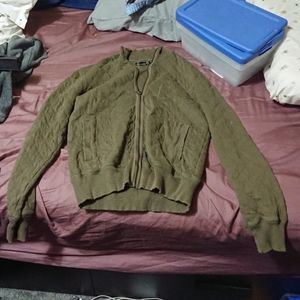 Lucky brand vintage style bomber jacket